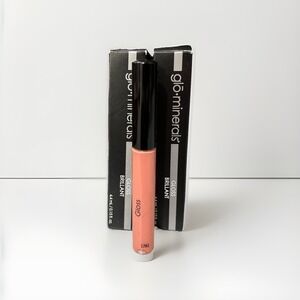 2 Lot Glo Minerals Lip Gloss Shade Pueblo Full Size Lipgloss Nude Pink